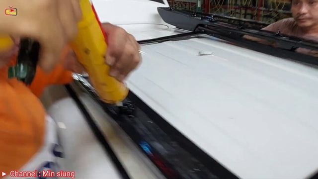 Tutorial lengkap pemasangan Roofrail sporty Toyota Avanza putih di padu dgn aksesories warna hitam смотреть онлайн
