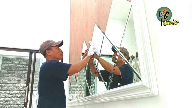 CARA PASANG KACA CERMIN BEVEL@BSG INTERIOR смотреть онлайн