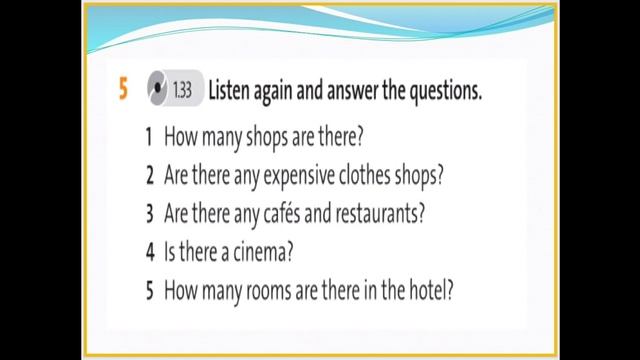 A Shopping Centre  5 Grade English Plus