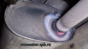 Ремонт основного глушителя на Toyota RAV 4 - Мир Глушителей