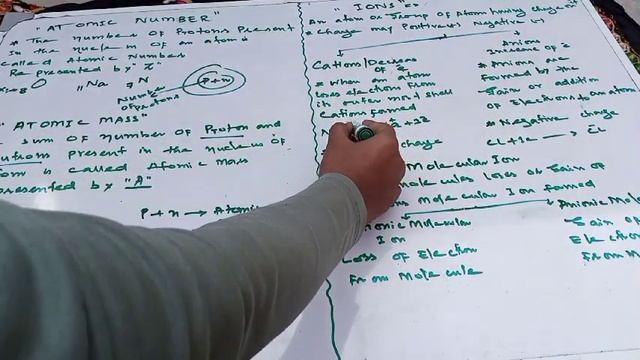 Atomic Number Atomic Mass// Ions Cation ion Anion Ion // Molecular ion// Class 9th Sindhi Lecture смотреть онлайн