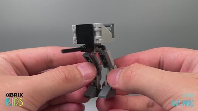 Собираем Плазмикса из конструктора QBRIX KIDS - детские конструкторы с видеоинструкцией смотреть онлайн