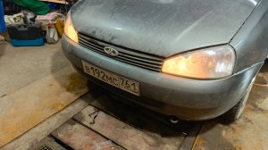 Лада калина 1, подключение дхо (дальний свет в пол накала)