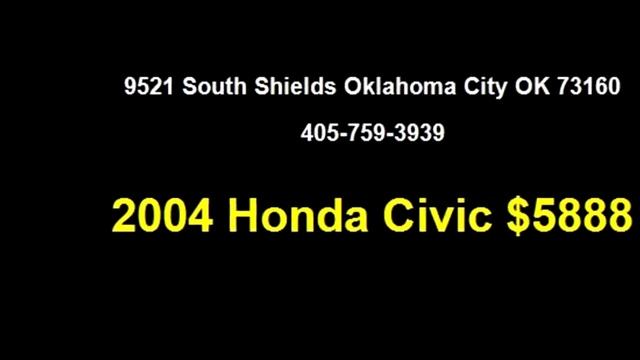 2004 Honda Civic $5888 405-759-3939 by MB Auto Sales смотреть онлайн