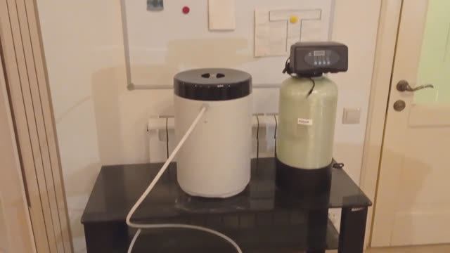 Умягчитель воды в квартире под раковиной смотреть онлайн