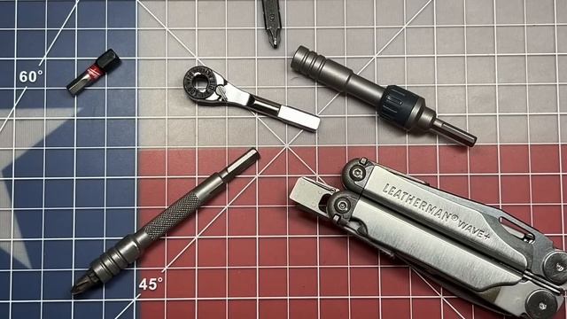 711L 60 Tooth Ratchet Driver For Leatherman Multi Tools