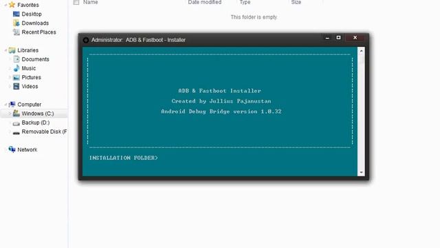 ADB & Fastboot Installer (Windows) смотреть онлайн