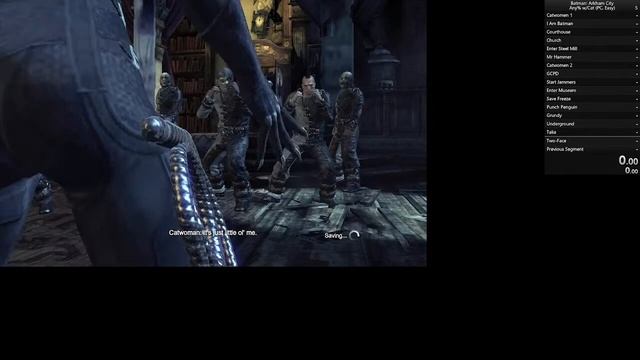 Batman Arkham City Speedrun смотреть онлайн