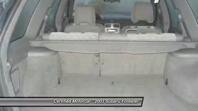 2003 Subaru Forester XS 4d Suv Roselle Park NJ 07204 смотреть онлайн