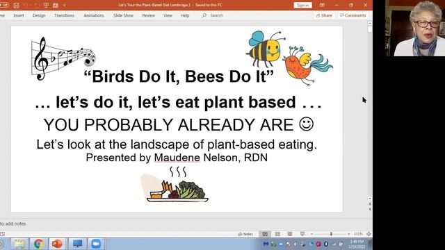 Let's Tour The Plant-Based Landscape: Nutrition With Maudene Nelson