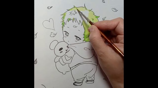 Drawing Kotarou Kashima in Gakuen Babysitters 学園ベビーシッターズで鹿島幸太郎を描く смотреть онлайн