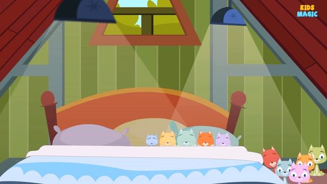 Ten in the bed-Nursery Rhyme with Lyrics смотреть онлайн