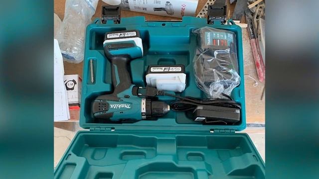 Аккумуляторная дрель-шуруповерт Makita DF347DWEX8 смотреть онлайн
