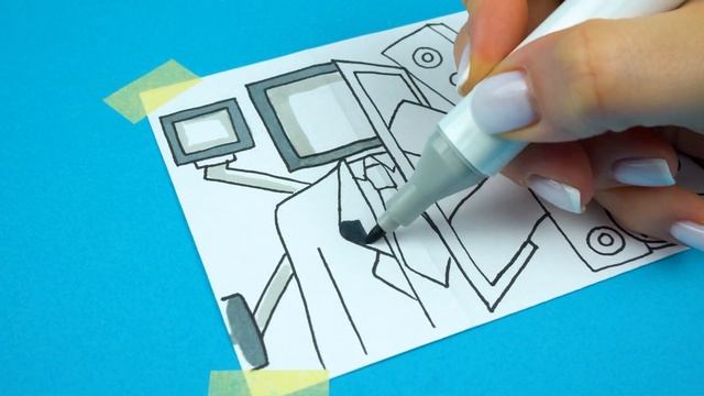 Paper Crafts Compilation BOSSES SKIBIDI TOILET & TITAN TV MAN смотреть онлайн