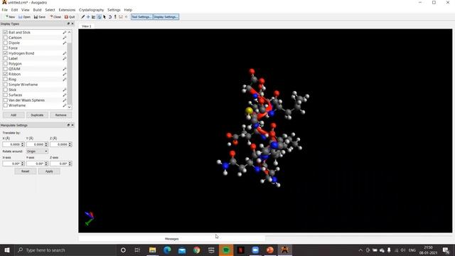 Avogadro + ORCA Tutorial: 7. Building Bio-polymers In Avogadro