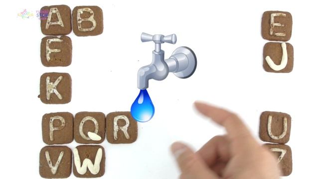 Learn Alphabet With Biscuit Abcdefghijklmnopqrstuvwxyz Song Learn ABCD With Cookies  ABC Party