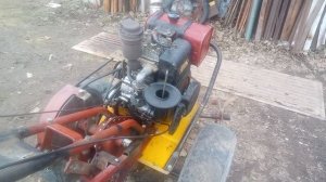 Восстановил мотоблок луч