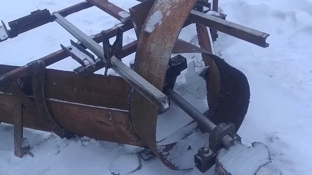 4 часть. Роторный снегоуборщик своими руками. смотреть онлайн