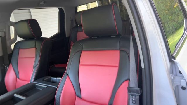 Katzkin seats 2022 Toyota Tundra смотреть онлайн