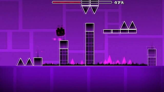 Geometry dash, seven level - Jumper - all coins смотреть онлайн