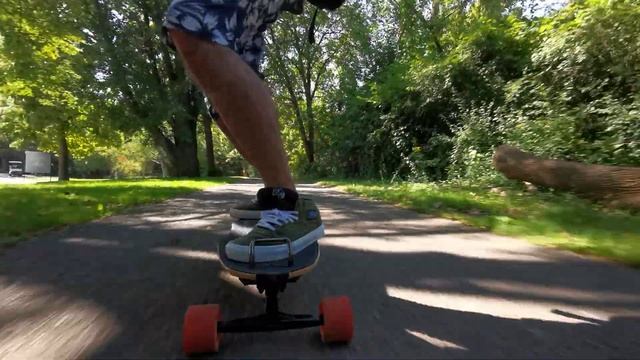 Tynee Stinger Supream [4K] 90mm wheels range Boosted to 42km @Tyneeboard смотреть онлайн