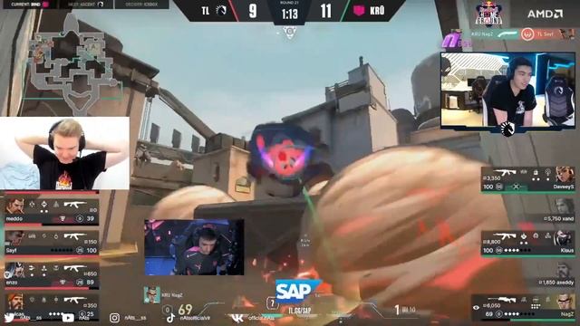Biggest Whiff in Team Liquid x KRÜ | Valorant Clips смотреть онлайн