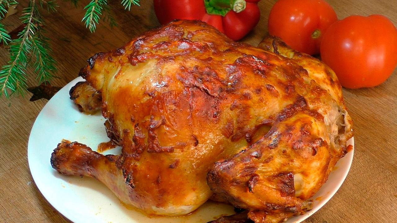 Сочная Курица Гриль в духовке! На Любой праздник! Вся фишка в маринаде - делюсь рецептом! смотреть онлайн