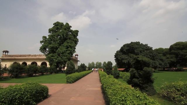 Red fort. Deihi. India. Красный форт в Дели. Индия. смотреть онлайн