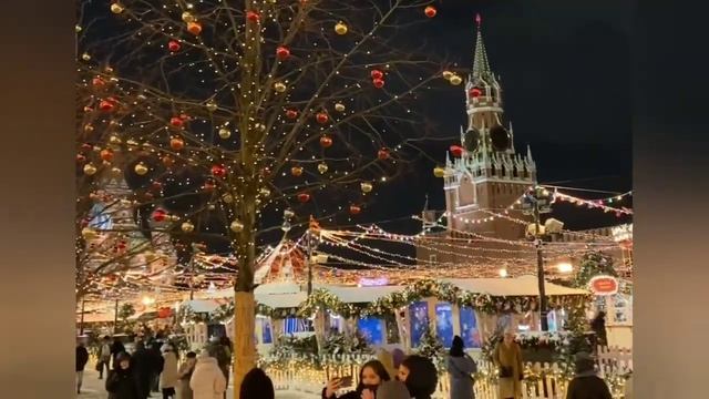 #Москва. #краснаяплощадь .#новыйгод . смотреть онлайн