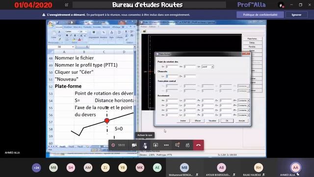 Bureau d'études Routes (4GC CENTRE) | Prof Alla (01-04-2020) смотреть онлайн