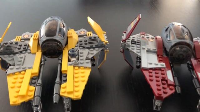 LEGO Anakin Skywalker & Obi-Wan Kenobi Jedi Interceptors смотреть онлайн