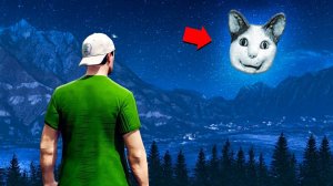 ЛУНА БУ ИСПУГАЛСЯ НЕ БОЙСЯ СЛЕДИТ ЗА МНОЙ в ГТА 5! Страшный Мем Кот в GTA 5