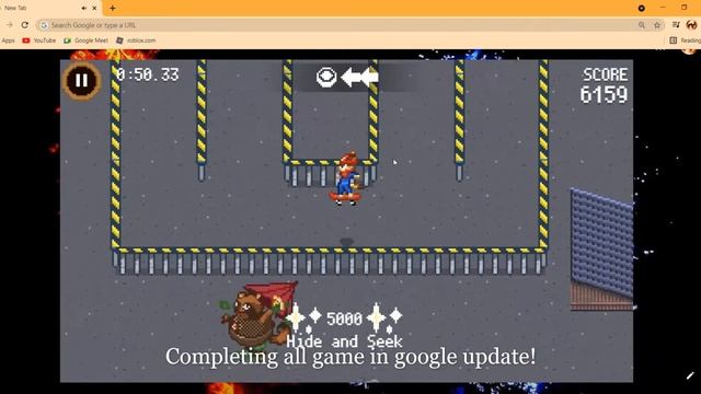 Completing Google Chrome updated game смотреть онлайн
