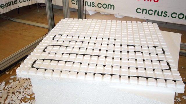 Четырехпортальный ЧПУ станок по резке пенопласта ФРП-11 Флагман. смотреть онлайн