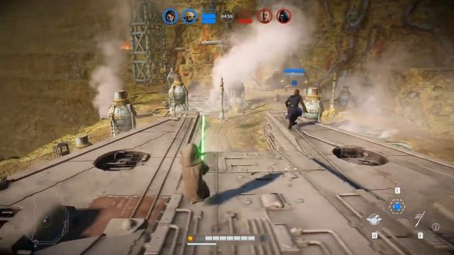 Star Wars Battlefront 2 - Столкновение героев (Hero Showdown) Gameplay №8 смотреть онлайн