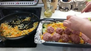 Фаршированные КАБАЧКОВЫЕ ЛОДОЧКИ из морозильной камеры. Вкусный воскресеник.