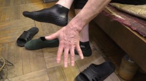 Носки, обувь и аппарат "Союз Аполлон"