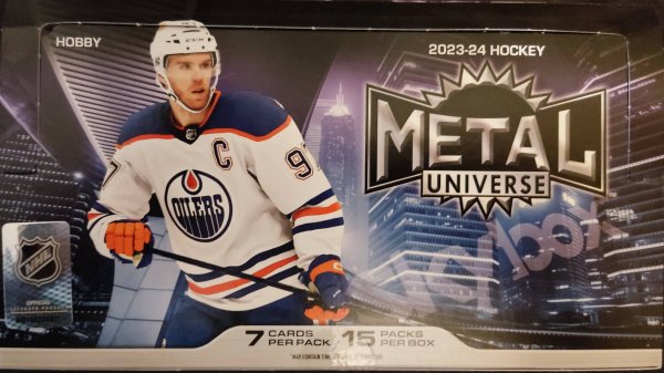 Брейк 2023/24 Upper Deck Skybox Metal Universe Hockey Hobby Box.mp4
