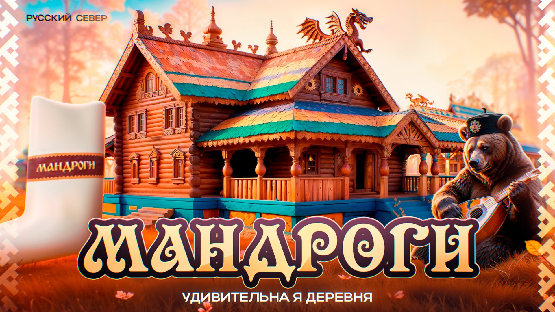 МАНДРОГИ - УДИВИТЕЛЬНАЯ ДЕРЕВНЯ или аттракцион для туристов? Что смотреть и сколько стоит. смотреть онлайн