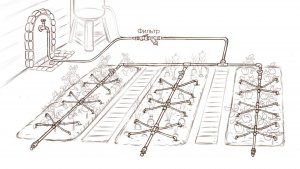 Новая система капельного полива