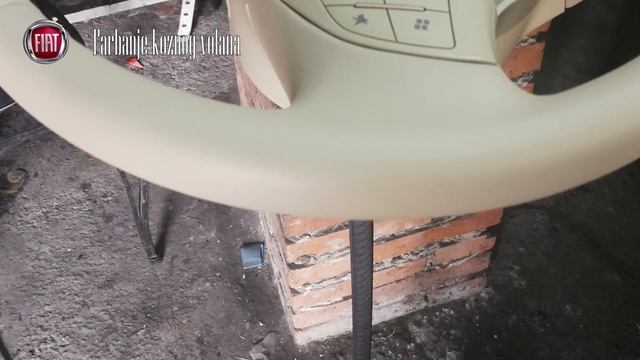 Reparacija - farbanje koznog volana Fiat 500 смотреть онлайн