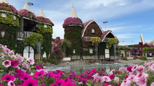 Дубай 🇦🇪 [4K] Цветочный сад Дубая 🔥🔥🔥 смотреть онлайн