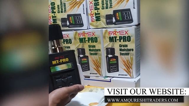 FARMEX MT Pro Grain Moisture Meter Price In Pakistan | How To Use Corn/Paddy Rice Moisture Tester?