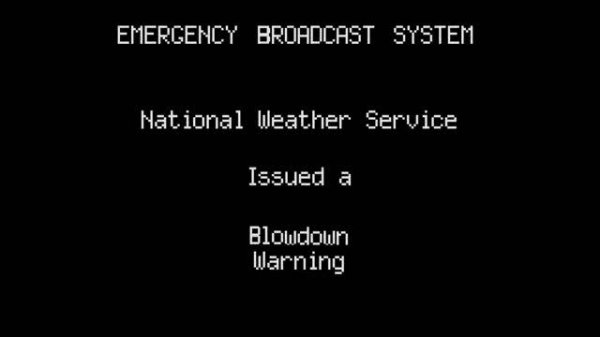 Emergency Broadcast System: Blowdown