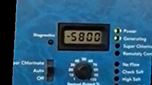 How to do a Instant Test on a Aquarite/Goldline Salt Chlorine generator for pool. смотреть онлайн