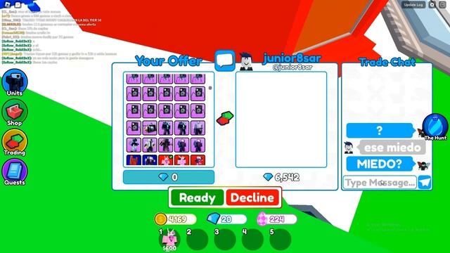 Que Ofrecen De Intercambio Por El Titan Bunny Camara Man  En Toilet Tower Defence ? (roblox)