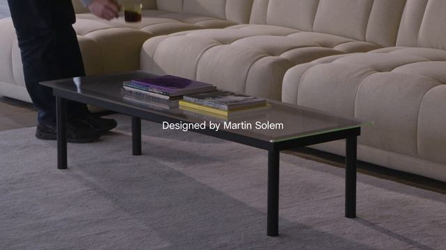 HAY Kofi rectangular coffee table by Norwegian designer Martin Solem смотреть онлайн