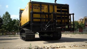 Запуск самоходного сварочного агрегата TWM-180 TRYBERG. Заводской тест-драйв