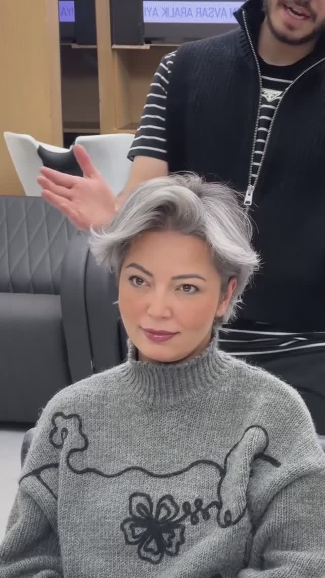 Короткая стрижка для женщин за 50 лет смотреть онлайн