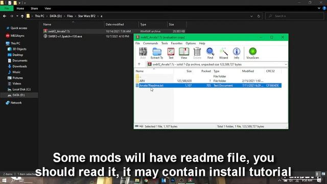 Star Wars BF2 (2005) - How to Install Mods смотреть онлайн